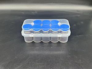 3ml 5ml 7ml 10ml 10cc 20ml 백신 병 포장 보관함 펩티드 용 바이알 홀더 용 플라스틱 바이알 박스 박스