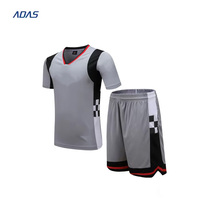 Unisex Kurzarm-Basketball trikot Polyester bedruckte Team Sportswear Plus Size 10 Sets Korb uniformen DHL Express