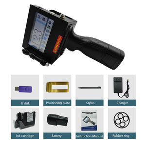Imprimante jet d'encre intelligente certifiée CE, codeur portable 4,3 pouces pour l'impression d'étiquettes d'avertissement, de marques de sécurité et de systèmes de stockage en entrepôt - Product Image 2