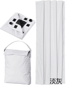 BDI-cortina de ventana opaca de viaje, portátil, con ventosa y cinta mágica - Product Image 5