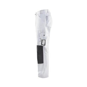 BLAKLADER - 109112101098D120 Paint <b>trousers</b> White/Dark grey - EAN 7330509787939 WORK <b>TROUSERS</b> WORK <b>SHORTS</b> - Product Image 4