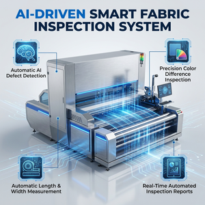 Nouvelle machine d'inspection de tissus par vision IA pour usine de confection - Product Image 2
