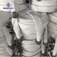 Tuyau d'incendie plat flexible en PVC à double gaine pour dérouleur, 2,5, 2, 1,5, 3, 4, 6, 8 pouces, 100 mm, 45 mm, 65 mm, 80 mm