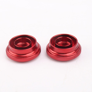 Bouton d'arrêt d'urgence en aluminium à tête bombée, non éclairé, interrupteurs à bouton-poussoir mécaniques - Product Image 3