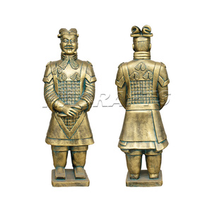 Esculturas <span class=keywords><strong>de</strong></span> <span class=keywords><strong>Guerreros</strong></span> <span class=keywords><strong>de</strong></span> <span class=keywords><strong>Terracota</strong></span> <span class=keywords><strong>de</strong></span> Tamaño Real, <span class=keywords><strong>Color</strong></span> Arcilla Antigua, Decoración <span class=keywords><strong>de</strong></span> Jardín para Exteriores, Suministradas por Fábrica, en Venta - Product Image 3