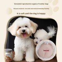 Jouet pour chien réaliste, écologique, moderne, luxueux, en peluche douce, en silicone, interactif, lavable, durable, sûr, anti-stress, vibrant