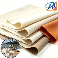 Tissu d'extérieur en tricot 100 % polyester 600D teint dans la masse, imperméable et coupe-vent, pour canapé, vente en gros