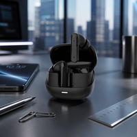 Écouteurs intra-auriculaires TWS Brightblue avec annulation active du bruit (ANC/ENC), LED JL, étanchéité IPX5, Bluetooth 5.4, son surround avec basses améliorées