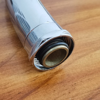 Tuyau de bec de tube de robinet en acier inoxydable populaire C1 nickelé et chromé