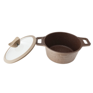 Juegos de utensilios de cocina de <span class=keywords><strong>aluminio</strong></span> <span class=keywords><strong>fundido</strong></span> a presión para cocina al por mayor juego de ollas de cocina antiadherentes con revestimiento de granito - Product Image 2