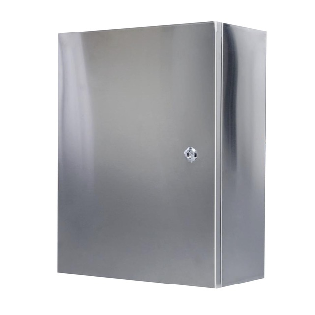 Stainless Steel Aluminum Electrical Junction Box Wall Mounted Meter Switch Control Cabinet Safety Locks Mounting Plates IP65