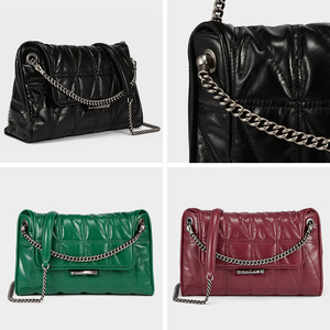 Bolso de mano de Metal con cadena dorada para mujer, accesorios de Metal, bolso, correa, Hardware, cadena de Metal - Product Image 6