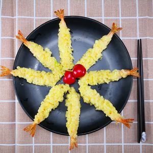 Venta al por mayor de camarones japoneses Tempura Crispy Fried Breaded Shrimp Prwans Frozen Bulk Pack para restaurantes y catering - Product Image 3