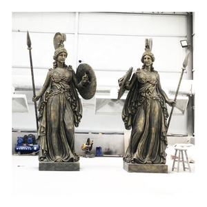 Decorazione del giardino resina seduta oro statua di <span class=keywords><strong>buddha</strong></span> per il commercio all'ingrosso - Product Image 4