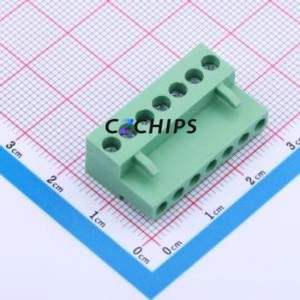 JL396-39607G01 Plug-in Terminal Block P=3.96mm Connector ( Connector Type: Plug )( Construction: 1x7P )( Pitch: 3.96mm ) - Product Image 1