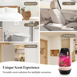 Sakura ninfea profumo aromaterapia <span class=keywords><strong>deodorante</strong></span> per auto eco-friendly solida fragranza gel <span class=keywords><strong>deodorante</strong></span> per interni auto - Product Image 3