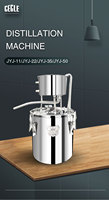 Dmwd — distillateur à base de citron, lavande, en acier inoxydable, 304, appareil de distillation pour huiles essentielles, cuisinière à gaz, peut être utilisé