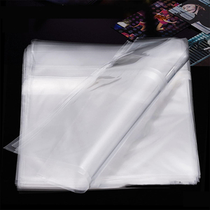 Nueva llegada: Funda exterior transparente de vinilo OPP de 12 pulgadas, autosellable, antiestática, para almacenamiento de discos LP en el hogar. - Product Image 1