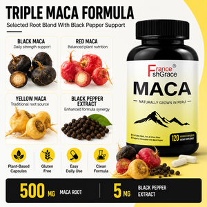 Fabricante de Marca Privada Shecome, Cápsulas de Maca para Apoyar la Energía y la Salud en Adultos, Suplemento Herbal de Maca, Pastillas para Agrandar el Pene - Product Image 6