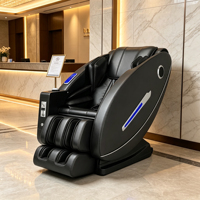 Fauteuil de massage VCT-B02E avec airbags intégraux, réglage du dossier et des jambes, idéal pour la maison, la salle de lecture, les hôtels, les zones d'accueil et les points de vente.