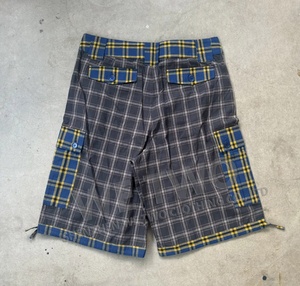Pantalones <span class=keywords><strong>de</strong></span> Trabajo para <span class=keywords><strong>Hombre</strong></span>, Diseño <span class=keywords><strong>de</strong></span> Verano, <span class=keywords><strong>Bermuda</strong></span> Holgada <span class=keywords><strong>de</strong></span> Algodón, Pantalones Cortos Cargo Personalizados con Estampado a Cuadros para <span class=keywords><strong>Hombre</strong></span> - Product Image 3