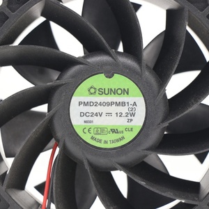 Sunon-<span class=keywords><strong>PMD2409PMB1</strong></span>-A de refrigeración Axial, 24V de CC, 9CM, 92X92X38mm, 9238, 12,2 W, 4900rpm, VZ3V1208 - Product Image 2