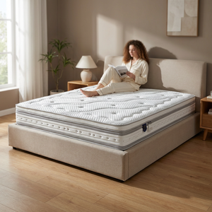 Modern <b>Latex</b> Hybrid Spring Mattress with Fabric Cover and Memory Foam for Hotel Mattress in a Box - Product Image 2