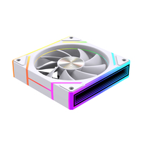 Lovingcool kipas ARGB 120mm, casing PC, kipas pendingin sinkronisasi PWM 5v kontrol 3-Pin, pendingin komputer DC 12V RGB, kipas Radiator