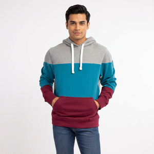 Sudadera con capucha digital de invierno para hombre, extragrande, con media cremallera, 420 g/m², de peso pesado, corte holgado, hombros caídos, lavado vintage, color piedra, lisa, al por mayor - Product Image 1