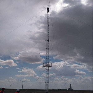 <span class=keywords><strong>Torre</strong></span> de Telecomunicaciones Autoestabilizada de Acero Q235/Q345 Galvanizado en Caliente de 60m-80m, Certificación ISO9001, Velocidad del Viento de 30m/<span class=keywords><strong>s</strong></span>, Precio Bajo - Product Image 4