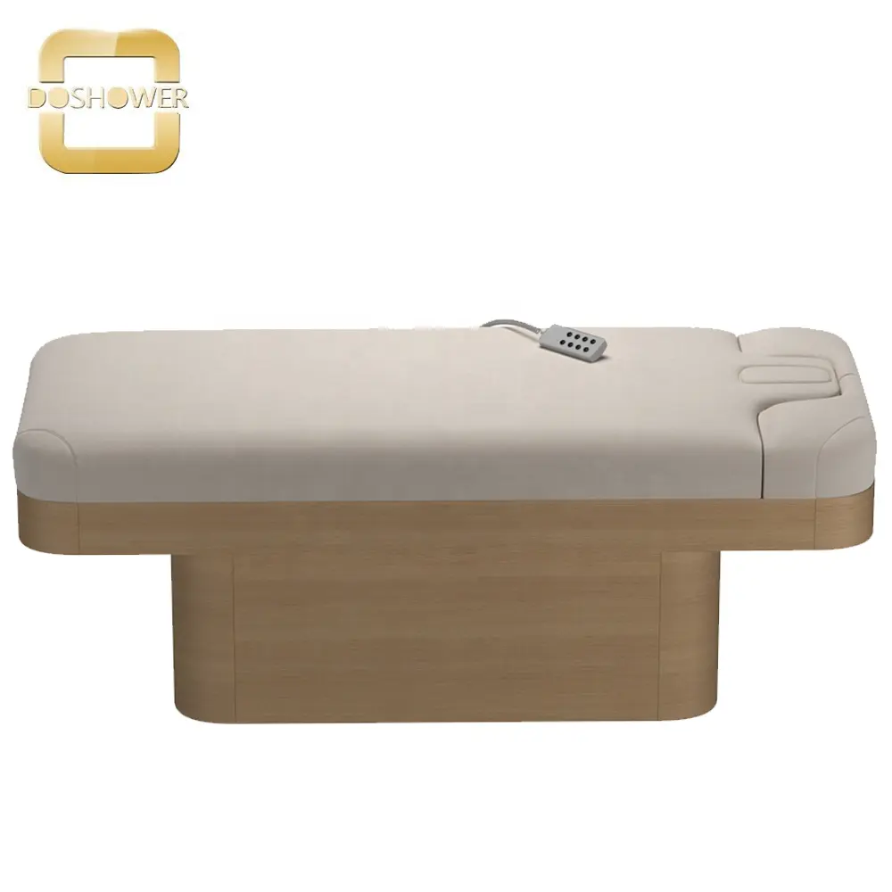 Lit de massage de luxe pour centre esthétique avec table de traitement multifonctionnelle pour lit de massage moderne king size