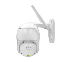Wireless Security Camera 1080P HD PTZ Dome IP Outdoor Home CCTV Optical Zoom Night Vision CMOS SD Card Cloud Two-Way Audio