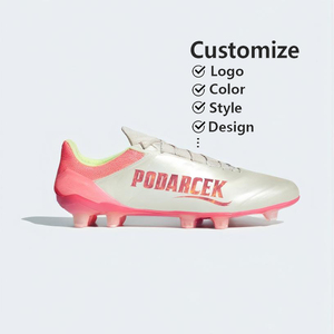 <span class=keywords><strong>Chaussures</strong></span> <span class=keywords><strong>de</strong></span> football américaines personnalisées OEM respirantes, légères et bon marché en cuir pour hommes - Product Image 1