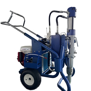 EKIIV W833G Pulverizador de Masilla y Pintura de Alta Potencia 13HP 18L/min, Hidráulico Grande a Gasolina Sin Aire para Masilla y Pintura - Product Image 1