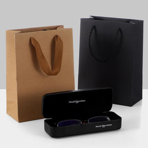 Sac en papier kraft de luxe pour cadeaux et shopping, personnalisable en taille et impression de logo, avec poignées - Product Image 4