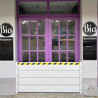 Barrière anti-inondation en alliage d'aluminium à prix abordable, vente directe d'usine, barrière rapide anti-inondation en aluminium, barrière contre les eaux.
