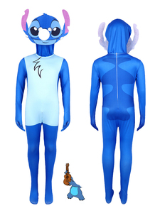 Traje de Cosplay de <span class=keywords><strong>Lilo</strong></span> <span class=keywords><strong>y</strong></span> <span class=keywords><strong>Stitch</strong></span>, disfraz de Halloween <span class=keywords><strong>y</strong></span> Navidad de una pieza Unisex para niños, traje de actuación con estampado de dibujos animados para niñas <span class=keywords><strong>y</strong></span> niños - Product Image 6