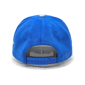 고품질 남성용 골프 모자 곡선형 자수 블루 스웨이드 모자 챙 야구 모자 - Product Image 3