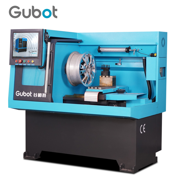 alloy wheel refurbished diamond cut machine for rim repair cnc lathe
