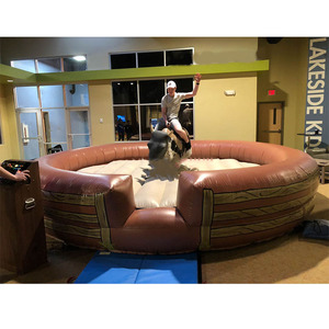 <b>Inflatable</b> Mechanical <b>Games</b> Bull Riding Machine for Party Commercial Crazy Ride Can Be Custom <b>Inflatable</b> Redeo Bull Mechanical B - Product Image 3