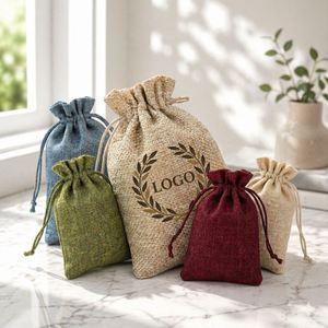 Sacs de stockage de céréales en jute écologiques pour l'emballage alimentaire avec logo personnalisé - Product Image 4
