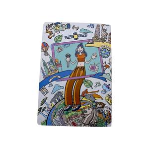 Journal personnalisé coloré hautement recommandé, reliure cousue pour la marque d'entreprise, utilisation quotidienne et cadeaux de bureau - Product Image 5