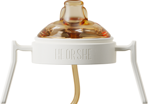 Biberon de lait en silicone à bouche large BabyBetter avec <span class=keywords><strong>tétine</strong></span> anti-flatulence motif animal pour l'allaitement du bébé - Product Image 5