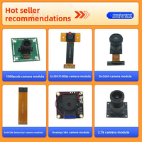 Module de caméra sans fil grand angle VGA 30FPS avec interface DVP, scanner de codes-barres miniature PCBA pour systèmes de vision robotique de drones UAV