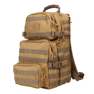 Mochila Táctica Impermeable para Senderismo, Camping y Actividades al Aire Libre - Verde Camuflaje, Capacidad de 20-36L, Correas de Hombro Ajustables - Product Image 1