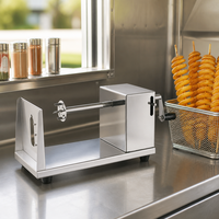 Nouvelle machine manuelle en acier inoxydable pour la préparation de pommes de terre en spirale, pour usage commercial, domestique et en usines de transformation des légumes