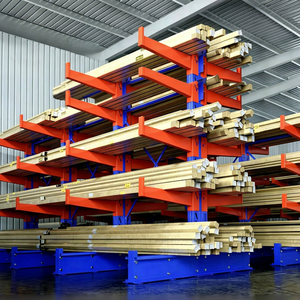 Étagère cantilever en structure acier haute capacité de charge pour entrepôt d'usine - Product Image 1