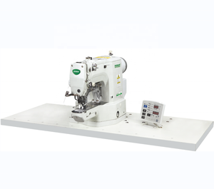 Machine à coudre industrielle informatisée à point noué, à plat, à aiguille simple, en métal, avec coupe-fil automatique, modèle DS-430D-CF - Product Image 1