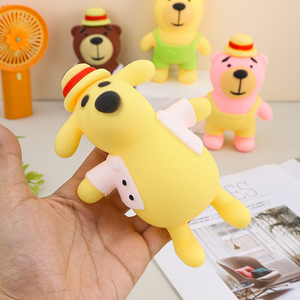 Jouet Squishy Canard en TPR Anti-Stress et Anti-Anxiété, Nouveauté pour Enfants de 5 à 7 Ans, Personnalisable en Gros, Cadeau de Fête Animalier Kawaii - Product Image 3
