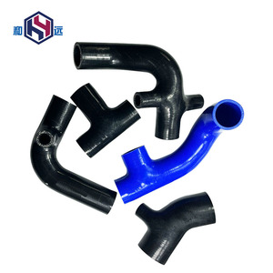 Manguera de Silicona de Gran Diámetro para Turbinas, Resistente a Altas Temperaturas, Abrazadera de Silicona para Automóviles, Abrazadera de Tela Duradera para Turbinas - Product Image 6